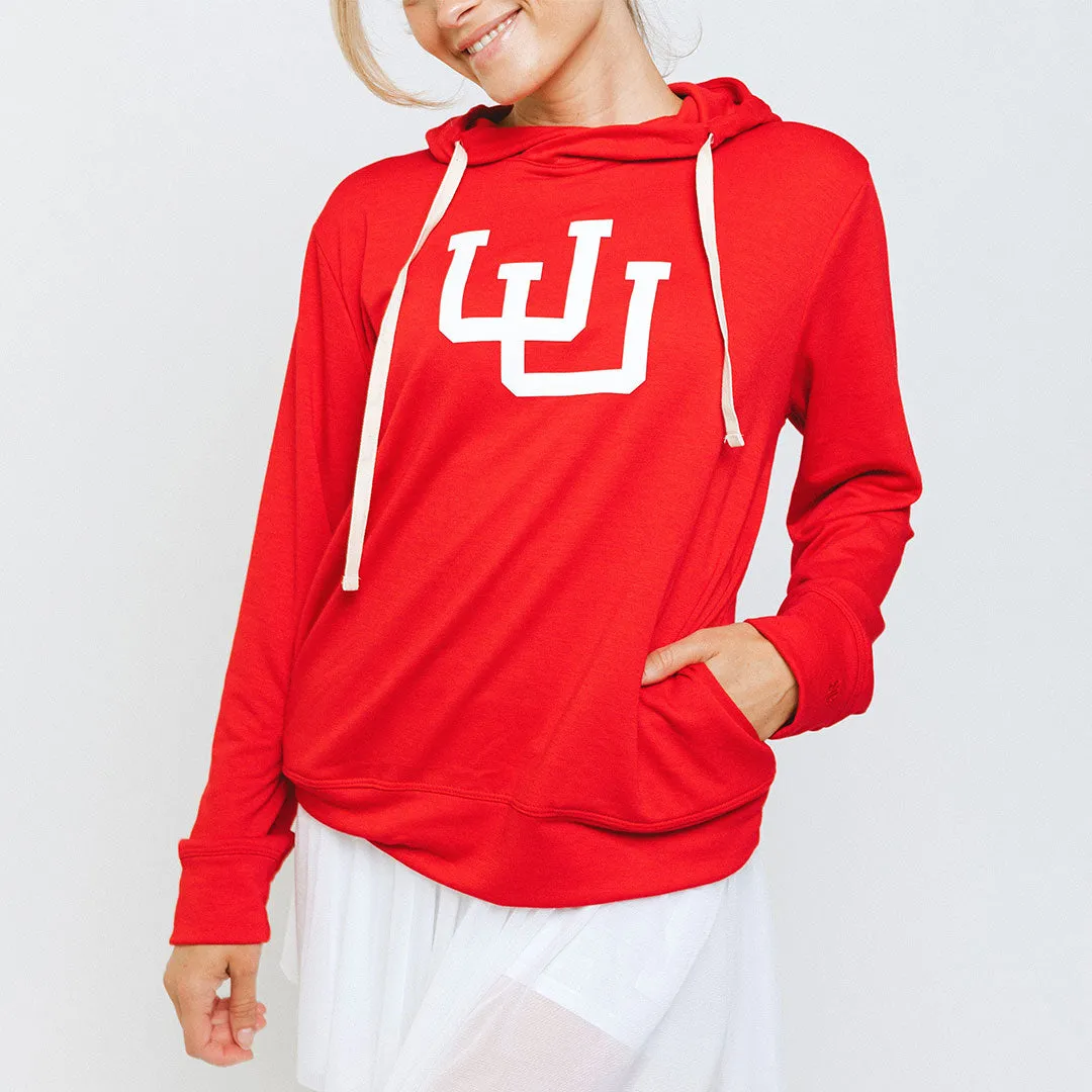 Utah City Pullover, Crimson