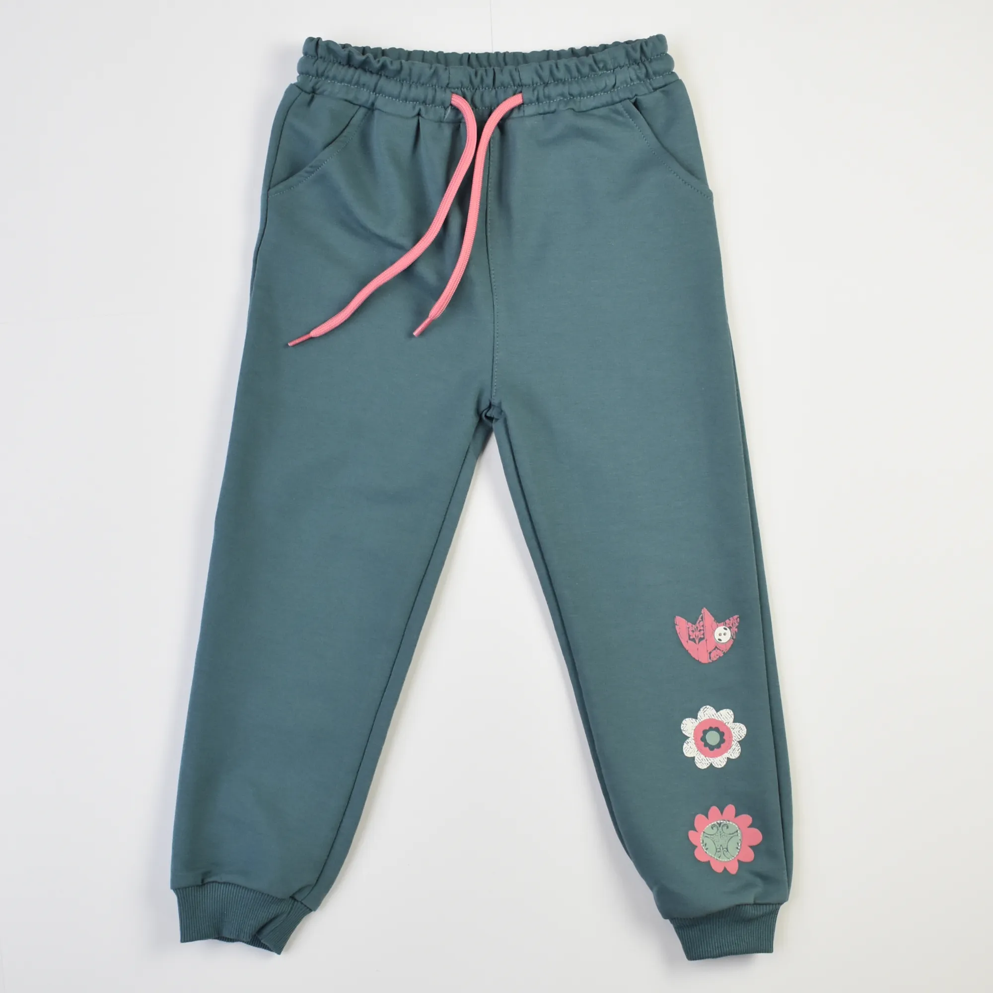 Vintage Flowers Hoodie Joggers Set