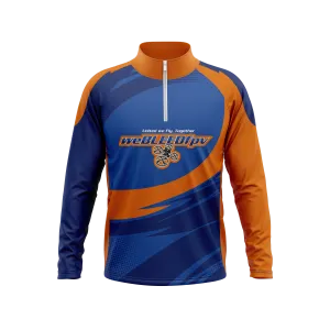 weBLEEDfpv Team Quarter Zip Pullover