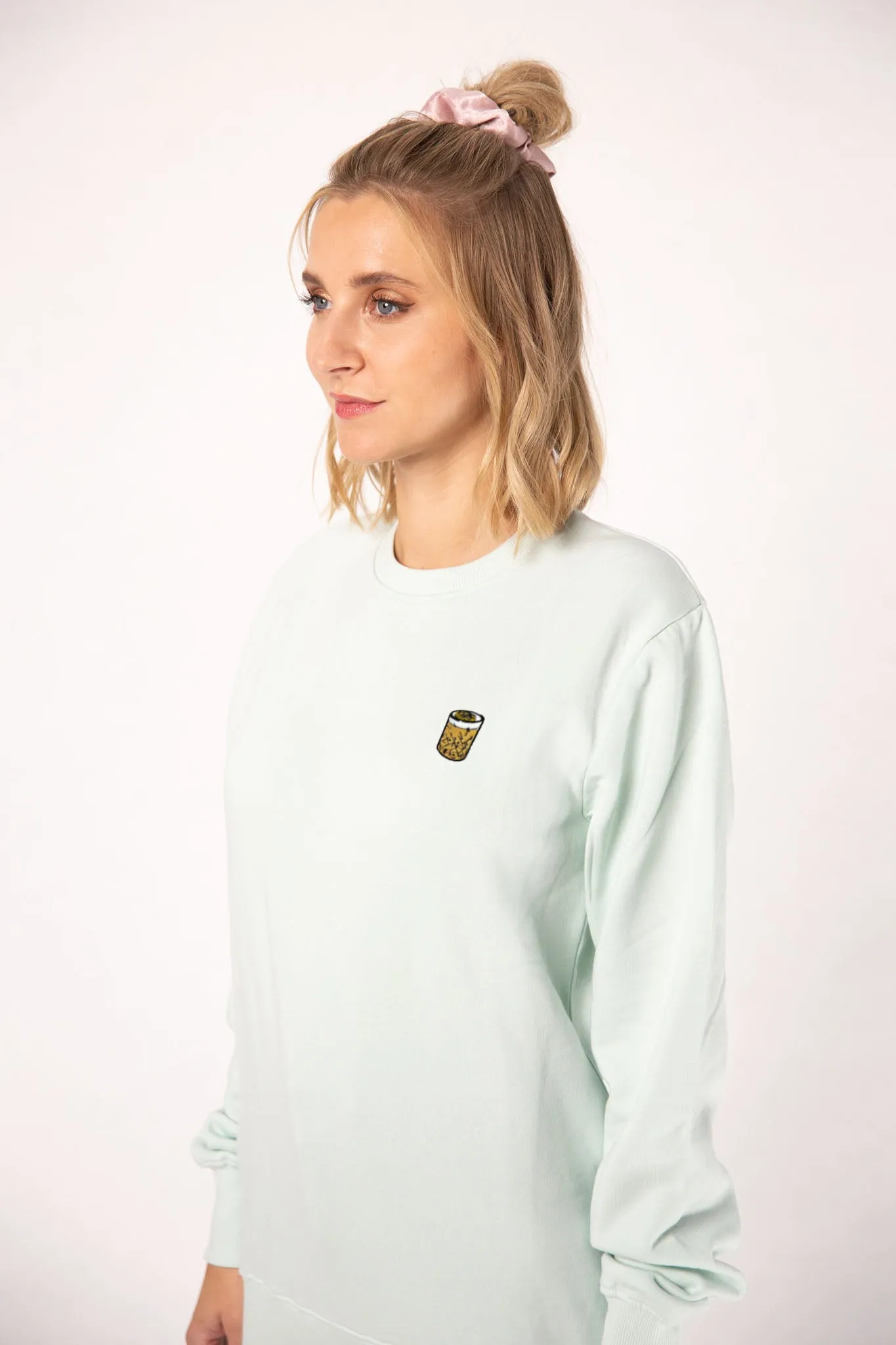 Whisky Sour | Bestickter Bio-Baumwoll Frauen Pullover