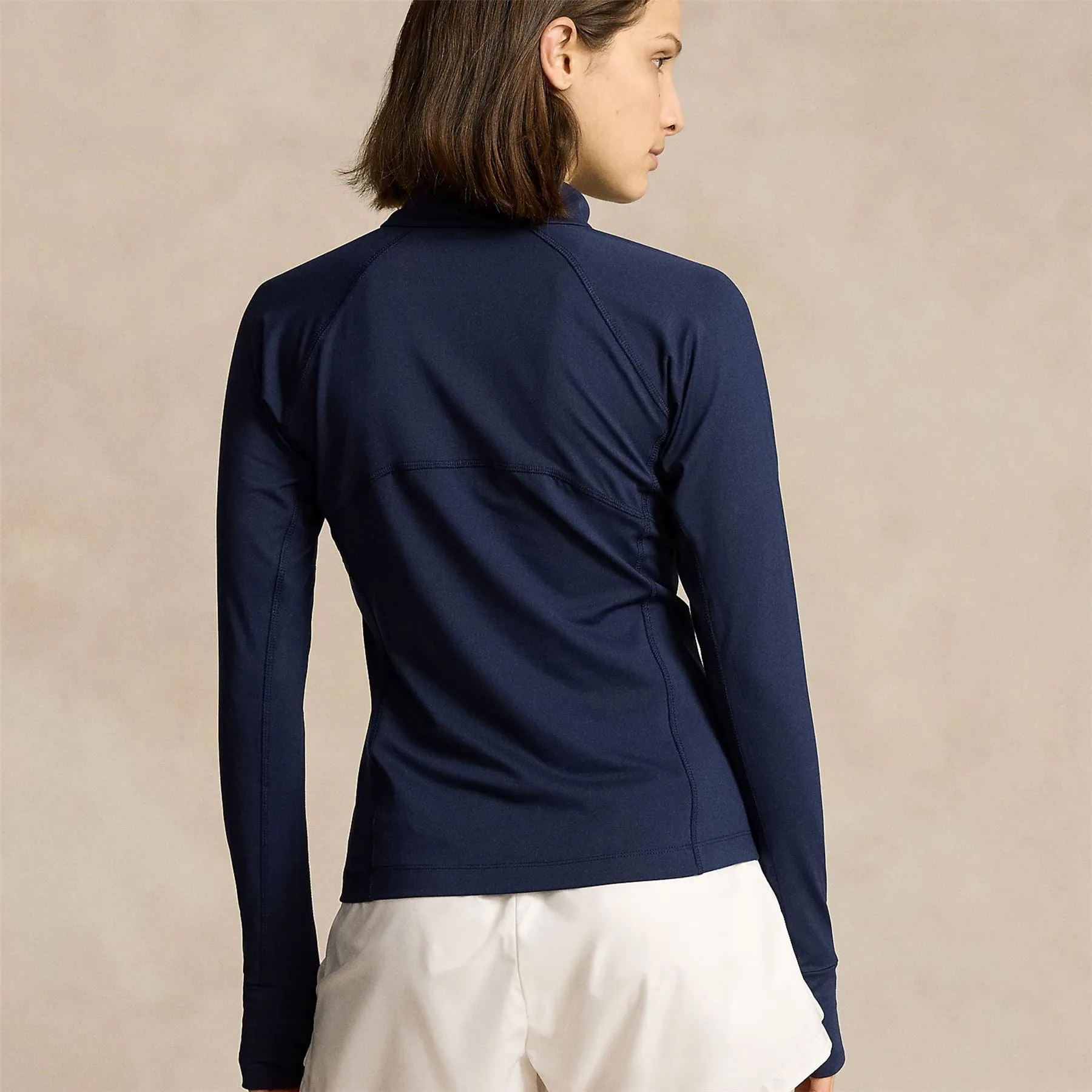 Womens RLX Performance Quarter Zip Refined Navy - AW24