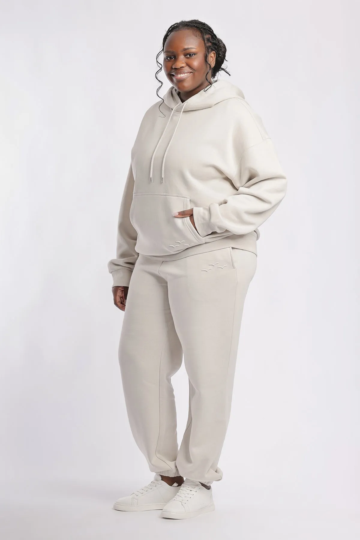 Women's tracksuit set in bone