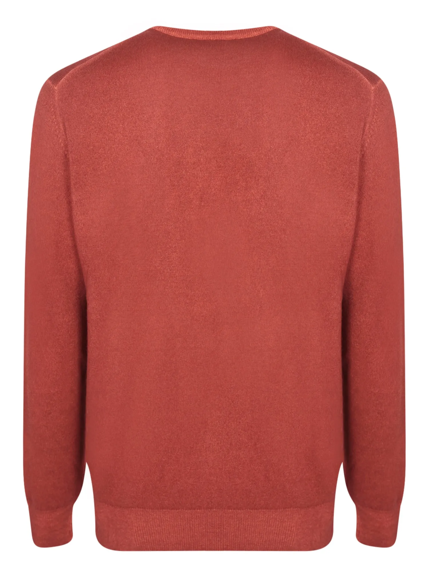 Wool-blend brown pullover