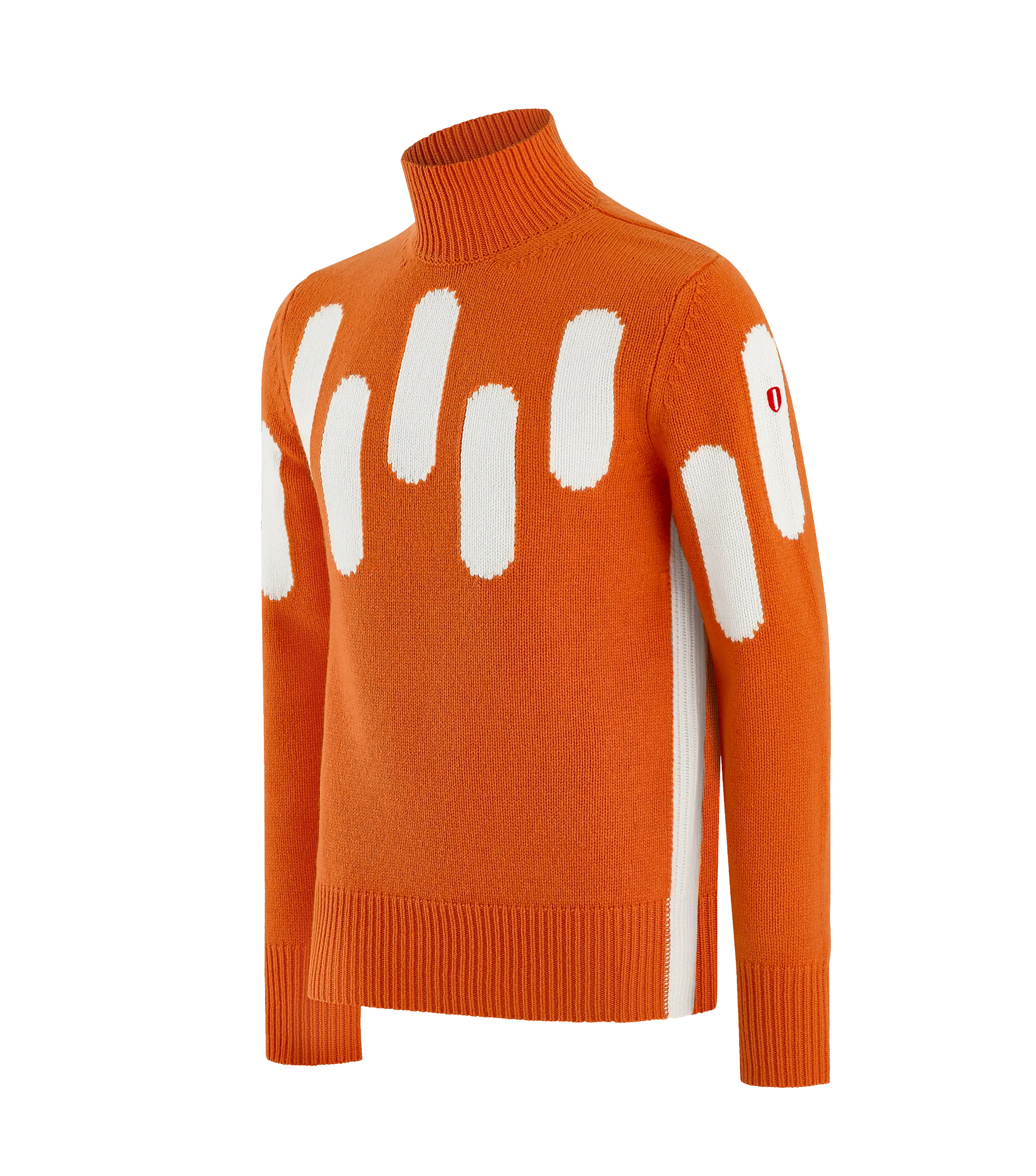 YULE TURTLE NECK PULLOVER</p>Orange Gloss