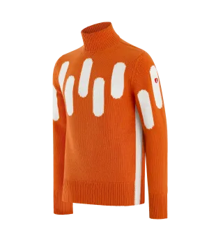 YULE TURTLE NECK PULLOVER</p>Orange Gloss